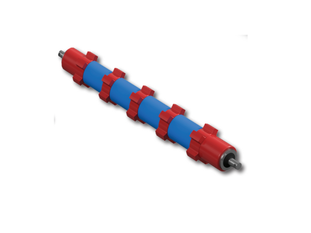 Urethane Beater Return Rolls for Carry Back Control